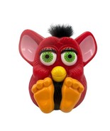 Furby Red Body 1998 McDonalds Squeaks Blinks Tiger Electronics Black Hai... - £6.05 GBP