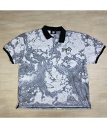 G59 Records MOAB Polo Shirt Grey59 Mens XL Gray Black Polo Streetwear - $1,482.44 MXN