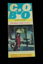 Chesapeake &amp; Ohio C&amp;O Railway Baltimore B&amp;O Railroad RR Public Timetable... - $6.92