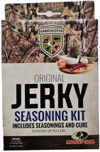 Mossy Oak Game Keeper Original Jerky Kit Seasoning Cure Up To 5 Pounds - £7.89 GBP