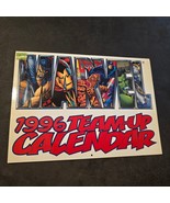 Marvel 1996 Team-Up Calendar X-Men Ghost Rider Spider-Man Morbius Vintage - $2,778.99 MXN