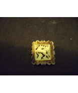 Deer Intricately Carved Scenic Pin Made from Elk or Deer Antler - $61.74 CAD