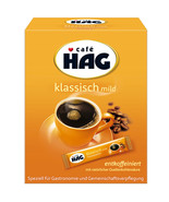 Cafe HAG MILD Decaf coffee -Single portions - 25 sachets -FREE SHIPPING - $14.84