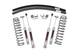 Rough Country 3&quot; Lift Kit for 1984-2001 Jeep Cherokee XJ 2WD/4WD - 670N2 - £223.67 GBP