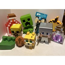 Minecraft Large Scale Action Figures + Cosplay Belt Accessories Bobblehead Creep - £21.30 GBP