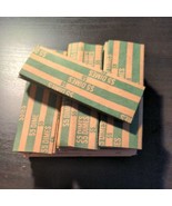 100  Ten Cent - Dime - Flat Paper Coin Wrappers \ tubes for dimes