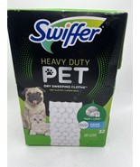 Swiffer Sweeper Pet Heavy Duty Dry Cloth Refills Febreze Dog Cat Hair  3... - $10.88