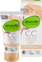ALVERDE CC Color Correction Face Creme SPF 6 Covers Skin Imperfections 50 ml - £6.80 GBP