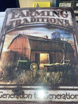 Farming Traditions Metal Sign - $20.08