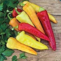 Premium Sweet Banana Pepper Seeds Fresh Variety So Many Uses Early - £2.98 GBP