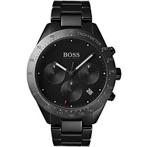 Hugo Boss Men’s Quartz Analog Stainless Steel Black Dial HB1513581 42mm Watch - £101.95 GBP