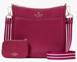 Kate Spade Rosie North South Swingpack Purple Leather KF087 NWT $329 Ret... - £116.51 GBP