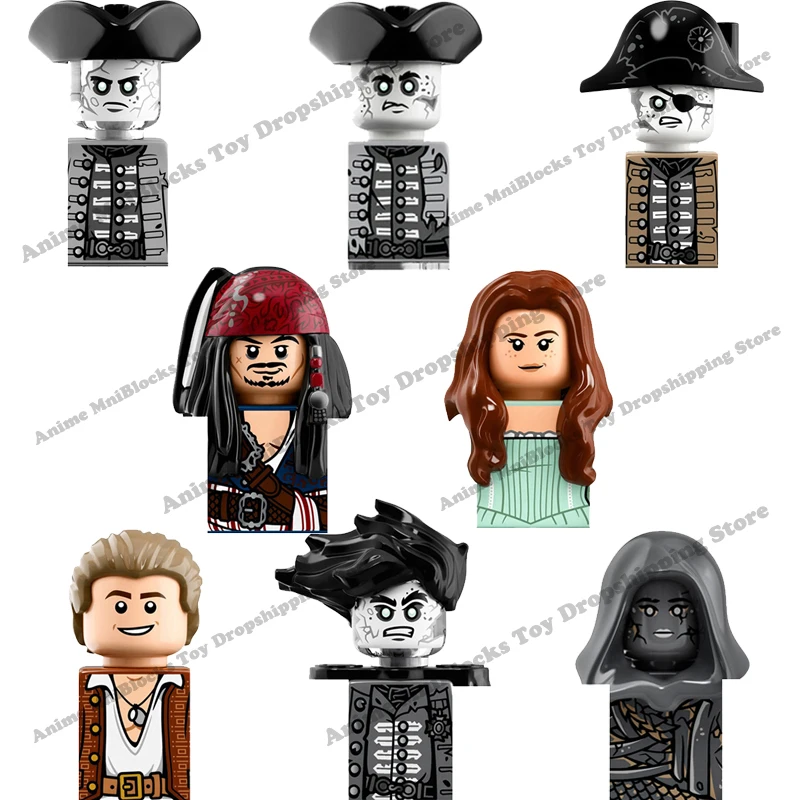 Game Fun Play Toys PG8048 X0160 movies Pirates the Caribbean Jack Sparrow ghost  - £23.09 GBP