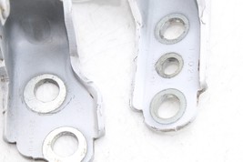15-26 FORD MUSTANG LEFT DRIVER DOOR UPPER & LOWER HINGE SET PAIR WHITE YZ E6063 image 8