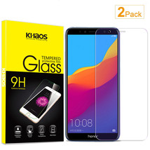 2-Pack For Huawei Y6 2018 Tempered Glass Screen Protector - £12.57 GBP