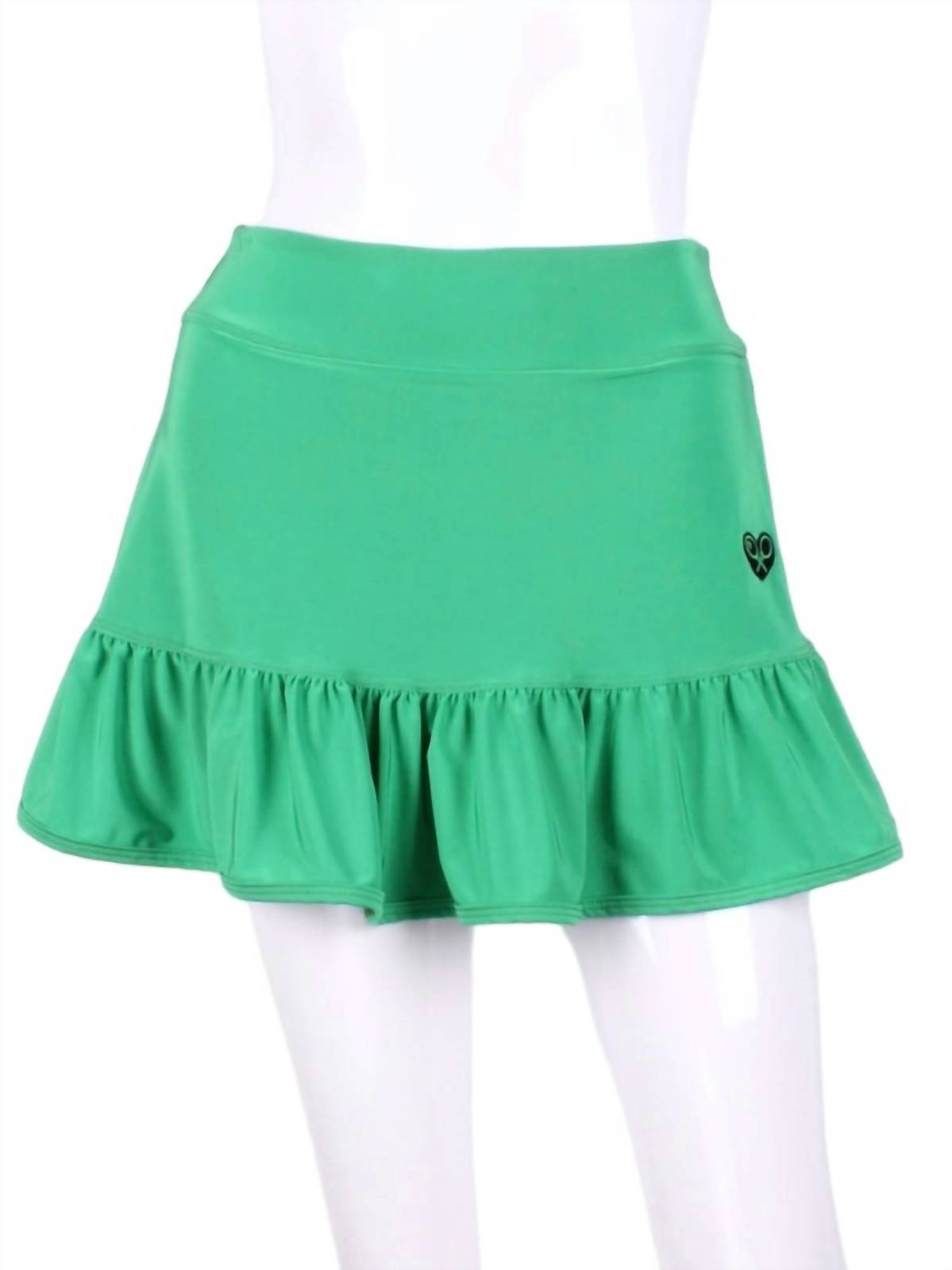 Love Love Tennis Women&#39;s Lucky Ruffle Skirt Size XS - $145.53