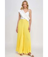 Women&#39;s Cami Asymmetrical Ruffle Detail Pleated Bottom Jumpsuit - €42,50 EUR