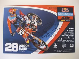 Jordan Smith supercross motocross signed autographed 12x18 Poster COA. - £78.21 GBP