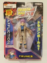 2004 Jakks Pacific Dragon Ball GT Affliction Trunks Action Figure New Sealed - $22.99