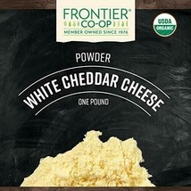 Frontier Bulk White Cheddar Cheese Blend ORGANIC, 1 lb. package - £33.58 GBP