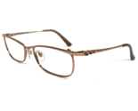 Vogue Eyeglasses Frames VO 3823 812 Bronze Gold Cat Eye Full Rim 53-16-135 - $37.14