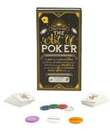 PROFESSOR PUZZLE: THE ART OF POKER: POKER CARD GAME GIFT SET: BRAND NEW - $531.51 MXN
