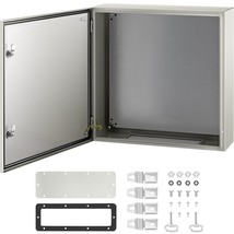 VEVOR NEMA Steel Enclosure, 24 x 24 x 8&#39;&#39; NEMA 4X Steel Electrical Box, IP66 Wat - £146.29 GBP