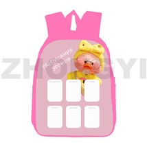 3D Cute Merch Lalafanfan Duck Backpacks Cosplay Anime Japanese Bag 12/16 Inch Fe - £60.12 GBP