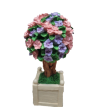 Dept 56 Spring Easter Purple Pink Flowering Topiary Tree Snowbunnies Fairy Garde - £21.64 GBP