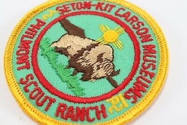 Vintage Philmont Seton Kit Carson Museums Boy Scouts of America Camp Patch - £9.34 GBP