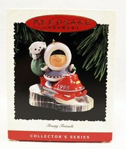VINTAGE 1995 Hallmark Keepsake Christmas Ornament Frosty Friends  - £19.71 GBP