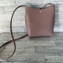 NEW Samara Shoulder Bag Medium Peony Pink Vegan Leather Crossbody Feminine - $19.68 CAD
