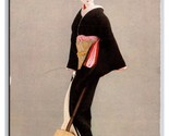 Geisha Woman Trtaditional Dress Japan UNP DB Postcard L20 - $10.19