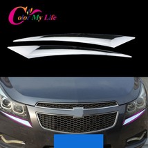 Color My Life ABS Chrome Headlight Trim Sticker Lamp Eyebrow Cover Decor... - £32.83 GBP