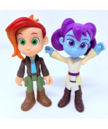 Disney Star Wars Young Jedi Adventures Action Figures Toys Nash Lys Hasbro - €8,57 EUR