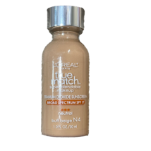 L&#39;Oreal Paris Buff Beige N4 Makeup True Match Super-Blendable Liquid Fou... - $24.77