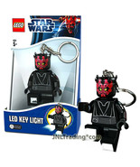 Year 2012 LEGO Star Wars LGL-KE13 DARTH Maul Minifigure LED Lite Key Cha... - £23.58 GBP