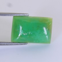 Australian Chrysoprase Blue Green 17 mm Rectangle Cabochon Gemstone 8.80 carat - £73.95 GBP