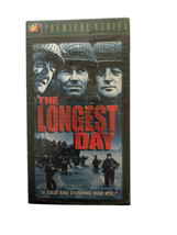 The Longest Day Vhs 1990-TESTED-RARE Vintage COLLECTIBLE-SHIPS N 24 Hours - £7.81 GBP