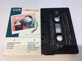Alain Lamontagne Cassette Tape Alieno 1987 Justin Time Records Canada JTC-8409-4 - £6.43 GBP