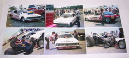 Lot of 6 DON PRUDHOMME 1974 Army &#39;Cuda Funny Car 4x6 Color Drag Racing P... - £8.39 GBP