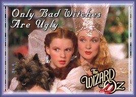 The Wizard of Oz Dorothy Only Bad Witches Are Ugly Refrigerator Magnet U... - £3.19 GBP