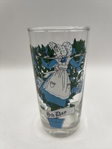 Anchor Hocking 12 Days of Christmas Glass Eighth Day Eight maids a milking - £6.63 GBP
