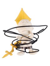 Hallmark Charlie Brown Peanuts Wrapped Up In Kite Figurine Photo Memo Ho... - £11.04 GBP