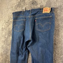 Levis 501xx Jeans Mens 42W 27L 42x27 Medium Wash Button Fly Y2K Baggy Loose - £15.52 GBP