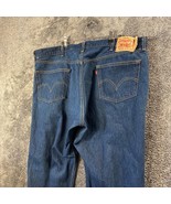 Levis 501xx Jeans Mens 42W 27L 42x27 Medium Wash Button Fly Y2K Baggy Loose - $19.83