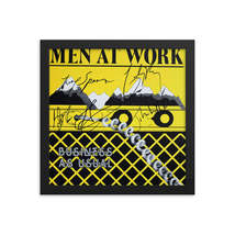 Men At Work signed Business As Usual album Reprint - £67.56 GBP