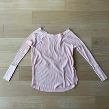 We the Free People Snowy Thermal Shirt In Mink Tink Pink - $34.99