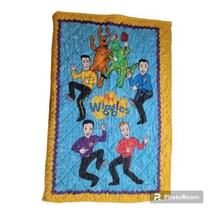 The Wiggles Crib Toddler Quilt 38&quot; x 55&quot; Comforter Bedspread Vintage VTG... - £26.07 GBP