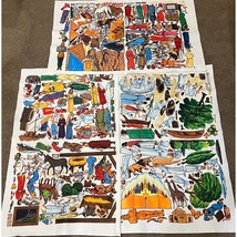 Little Folk Visuals Story of Jesus Uncut Felt Sheets Labeled 3, 2, 5 Cra... - $113.38 CAD